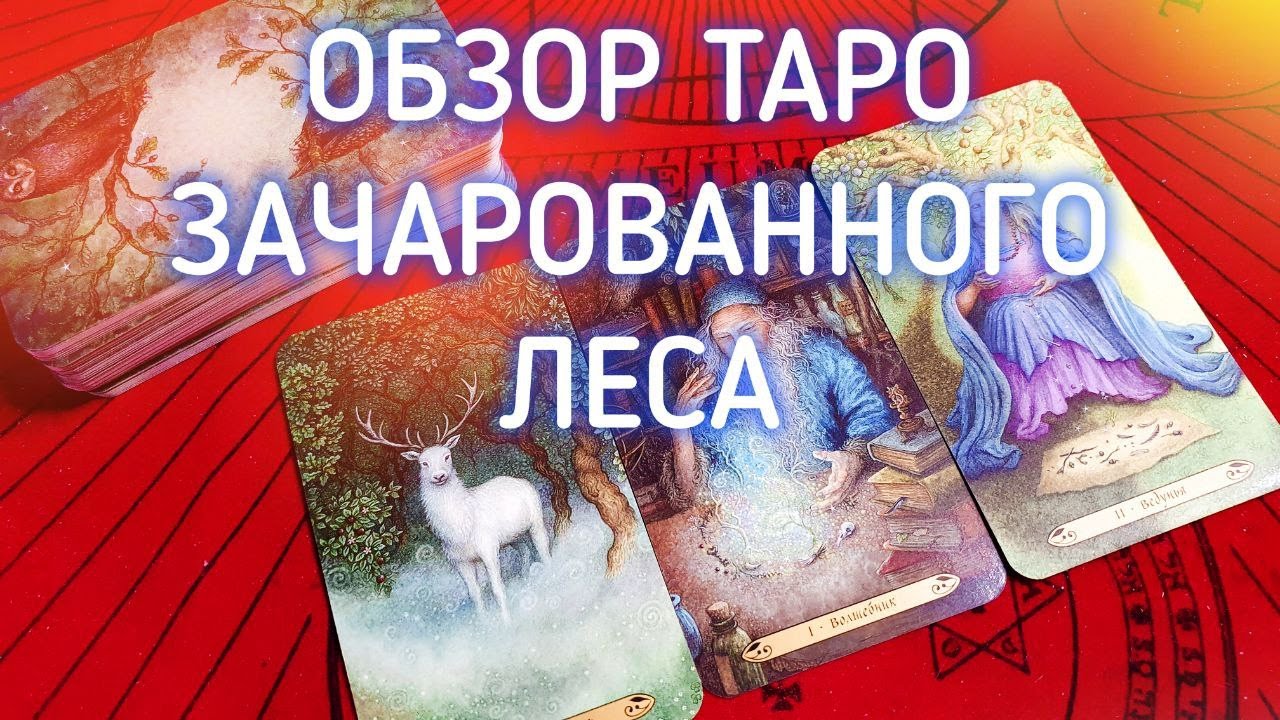 ОБЗОР ТАРО ЗАЧАРОВАННОГО ЛЕСА - РУССКАЯ ВЕРСИЯ ОТ ЭКСМО