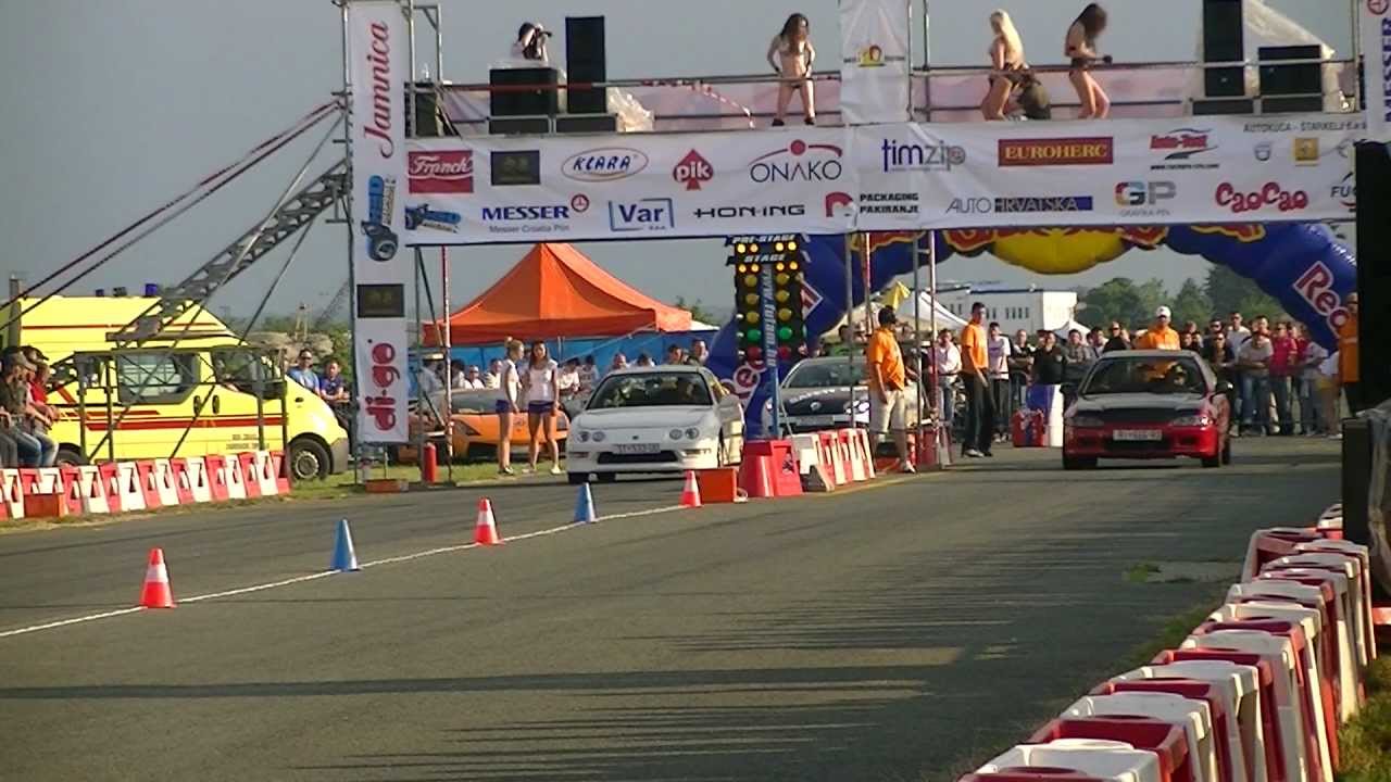 Honda Integra (Bero)  vs  Honda Civic  - Gorica -