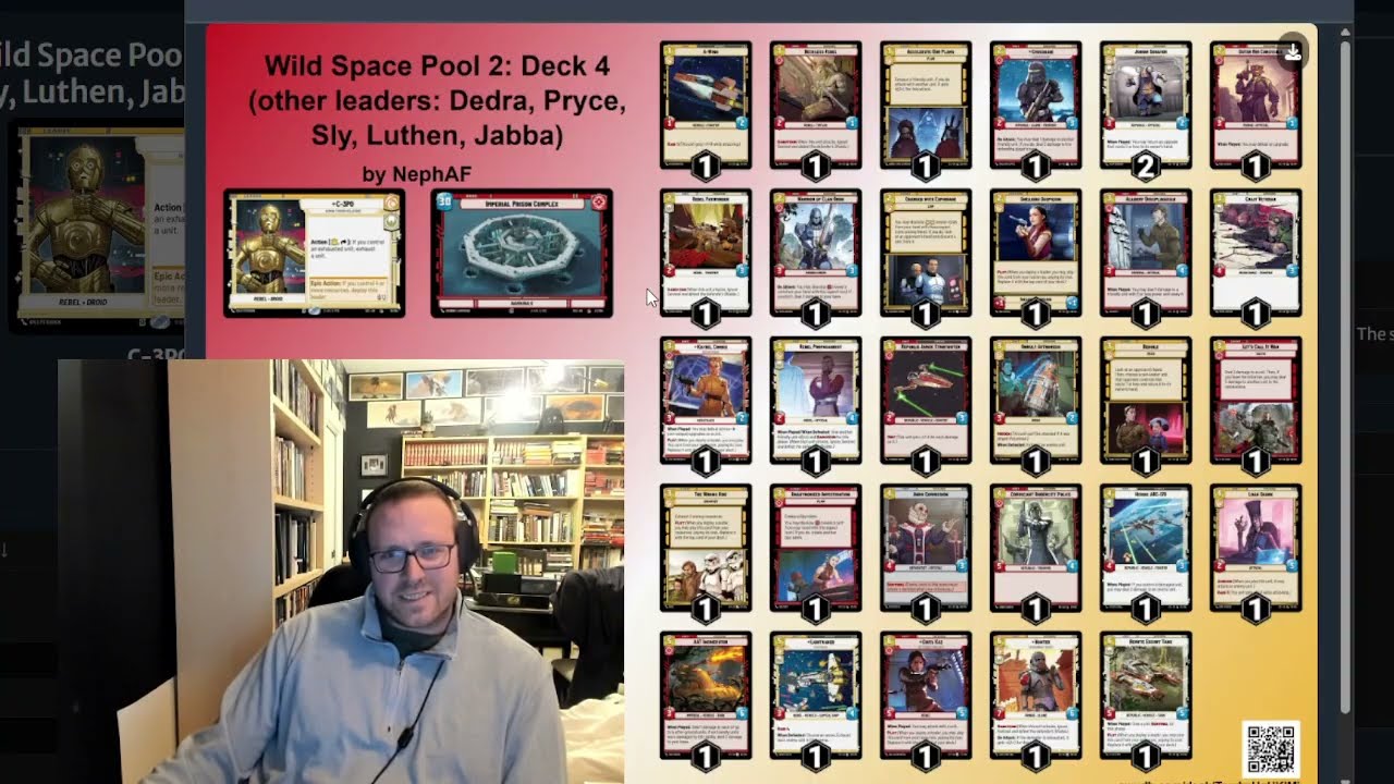SWU SEC Sealed PQ Prep: Deck Builds Part 2