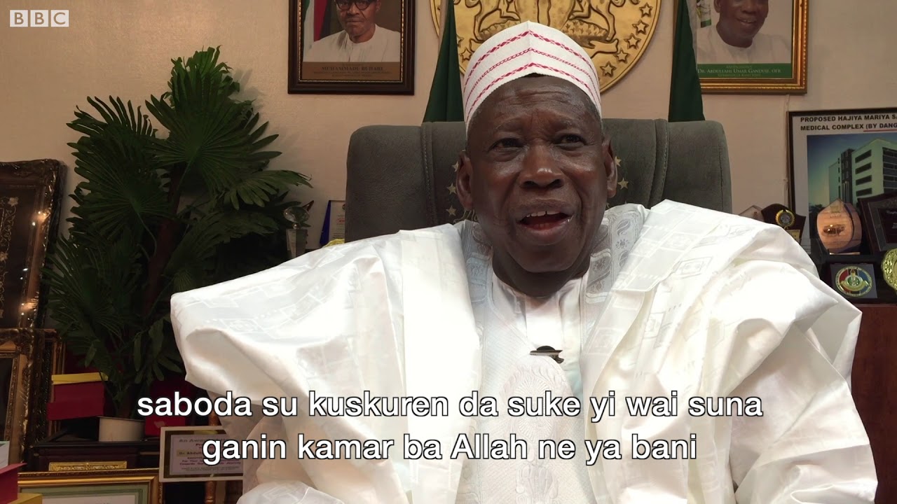BBC Hausa - Yaushe Gwamna Ganduje zai cire jar hula?