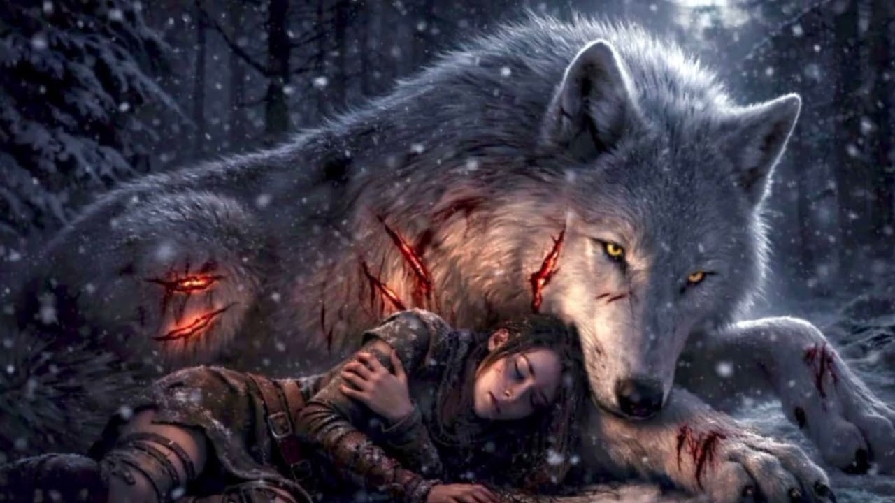 Elara salvó a un lobo condenado — 7 días después, el Alfa Estefan llegó con un ejército.” 🐺