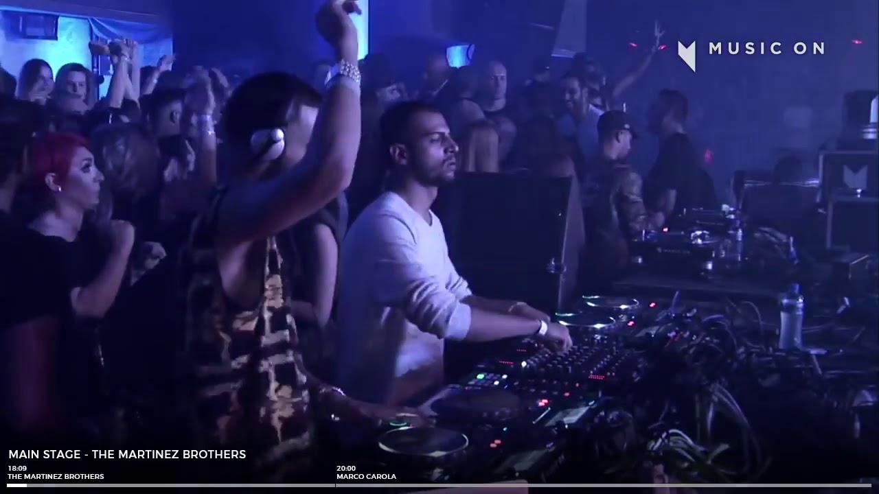 The Martinez Brothers at Music On Festival Amsterdam
