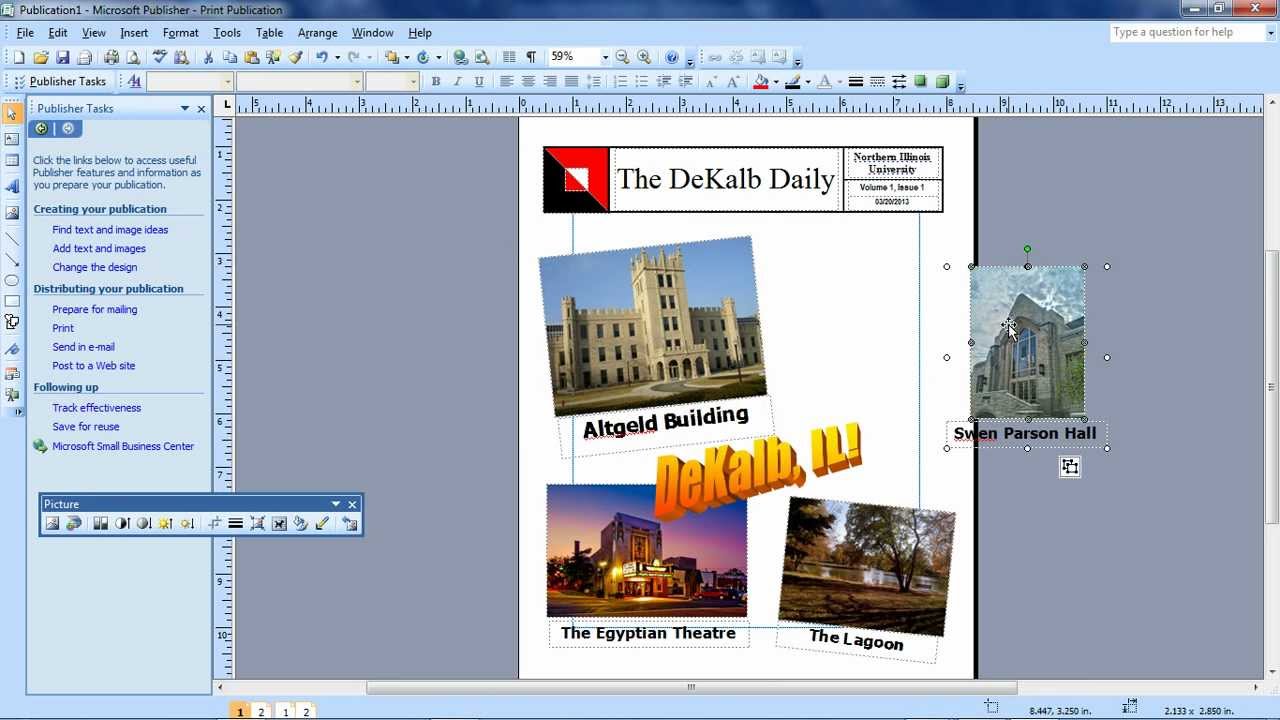 Intro to Microsoft Publisher