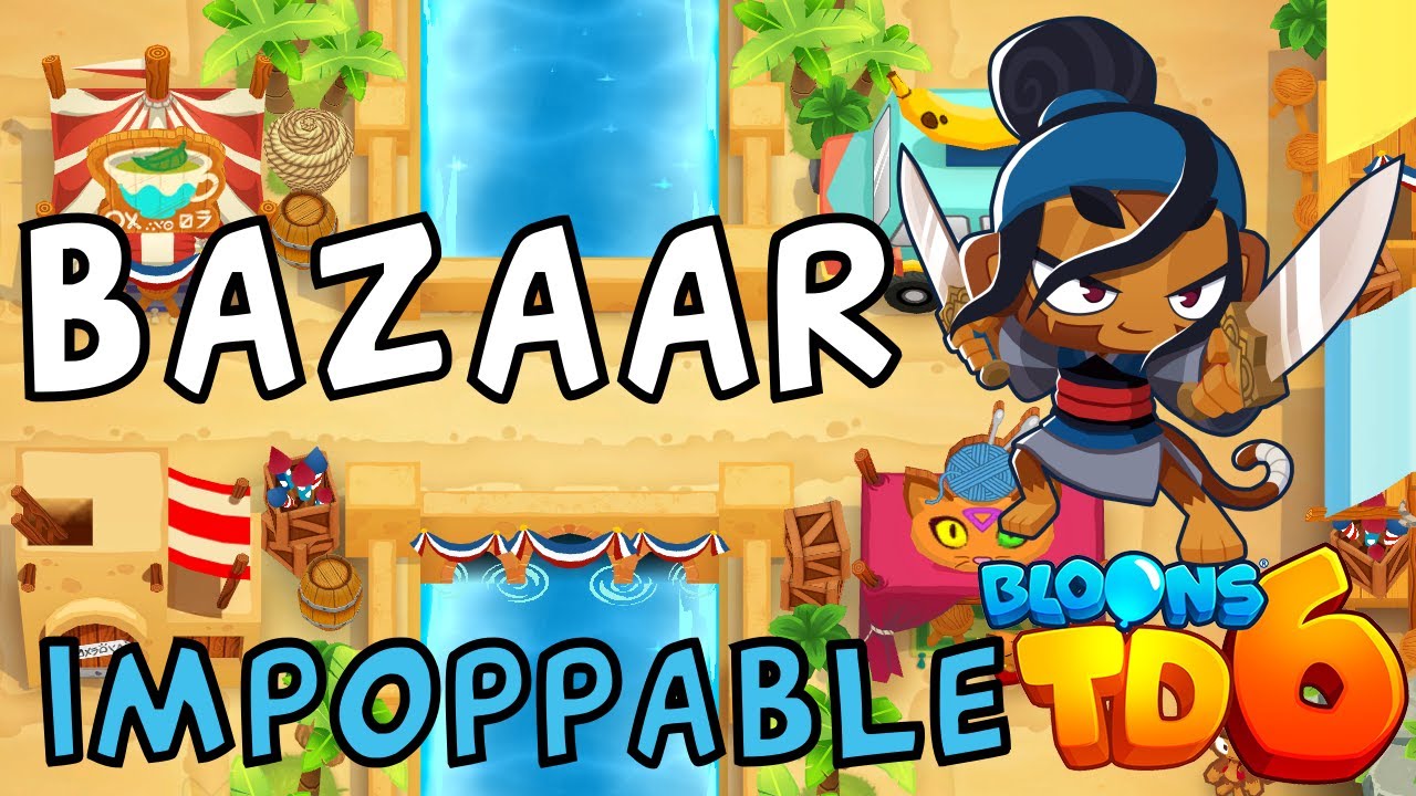 Bloons TD 6 | Bazaar Impoppable | No Powers | Guide / Strategy