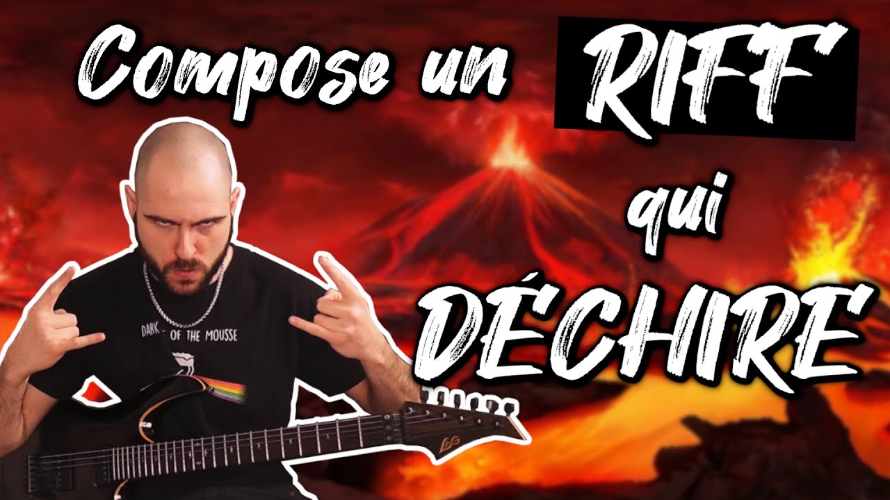 Comment composer un RIFF METAL lourd et intéressant