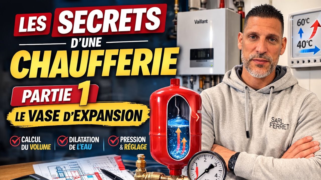 Les secrets d’une chaufferie #1 : Calculer correctement un vase d’expansion