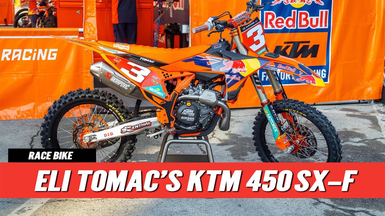 Eli Tomac'S KTM 450 SX-F Race Bike