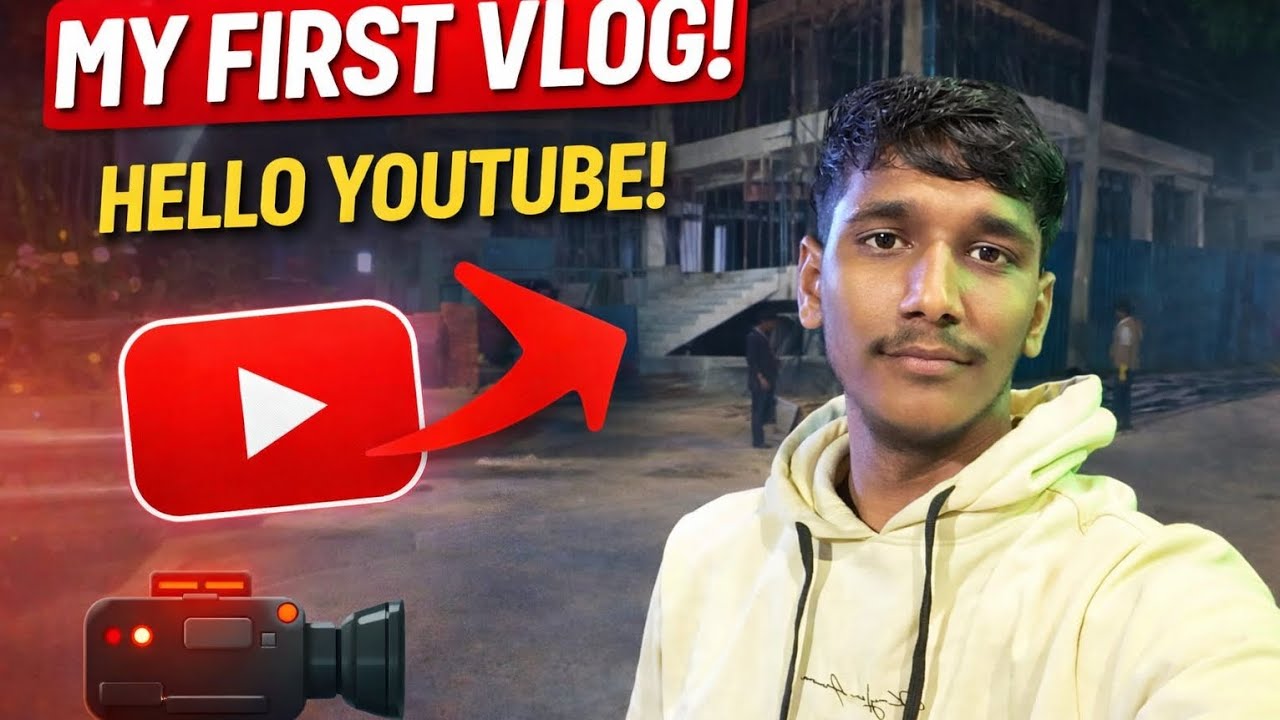 “Welcome to My YouTube Channel | First Video 🔥”......#vlog #youtube #fristvlog 