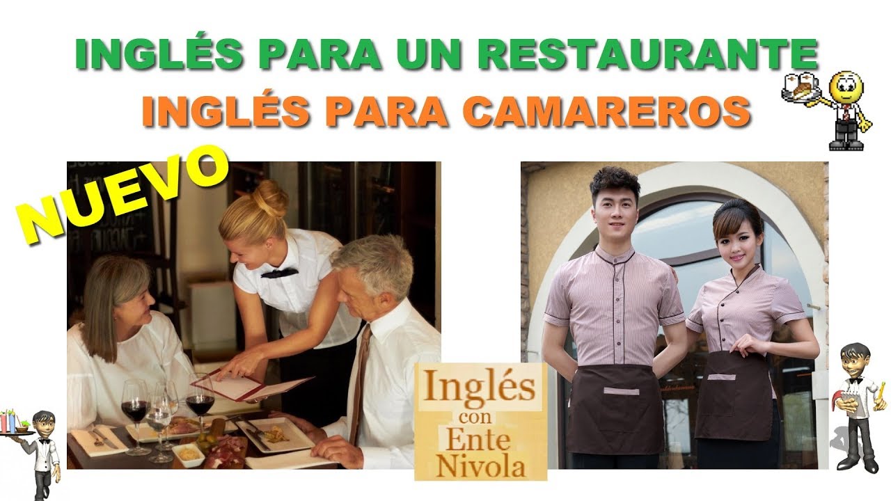 Inglés para camareros # Inglés para un restaurante