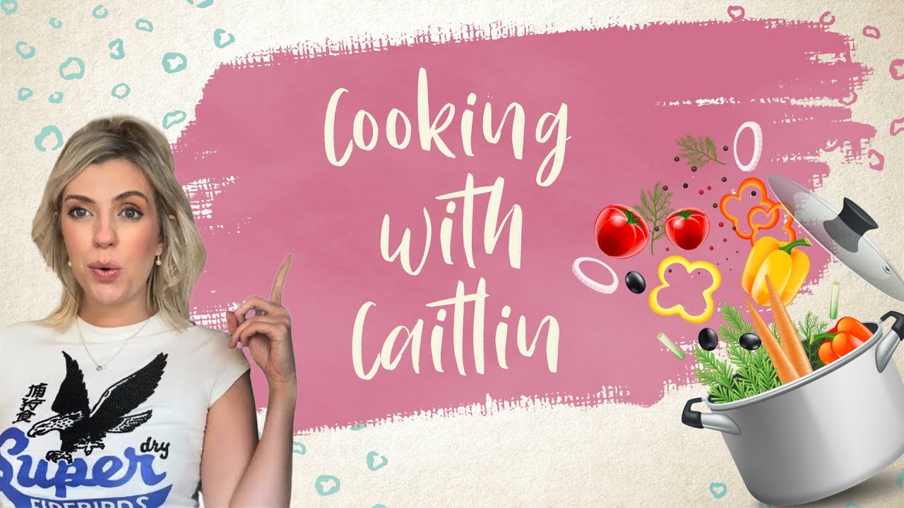 FIRST COOK ALONG WITH CAITLIN 👩‍🍳👩‍🍳