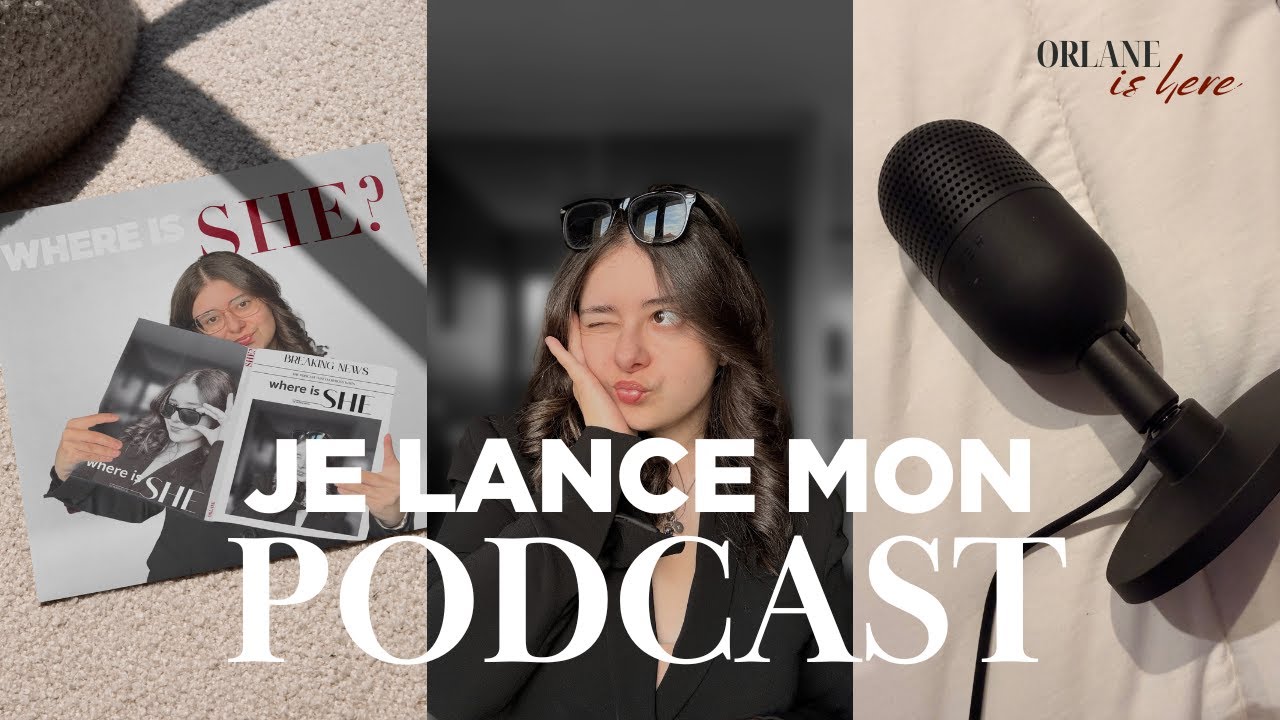 Je lance mon Podcast