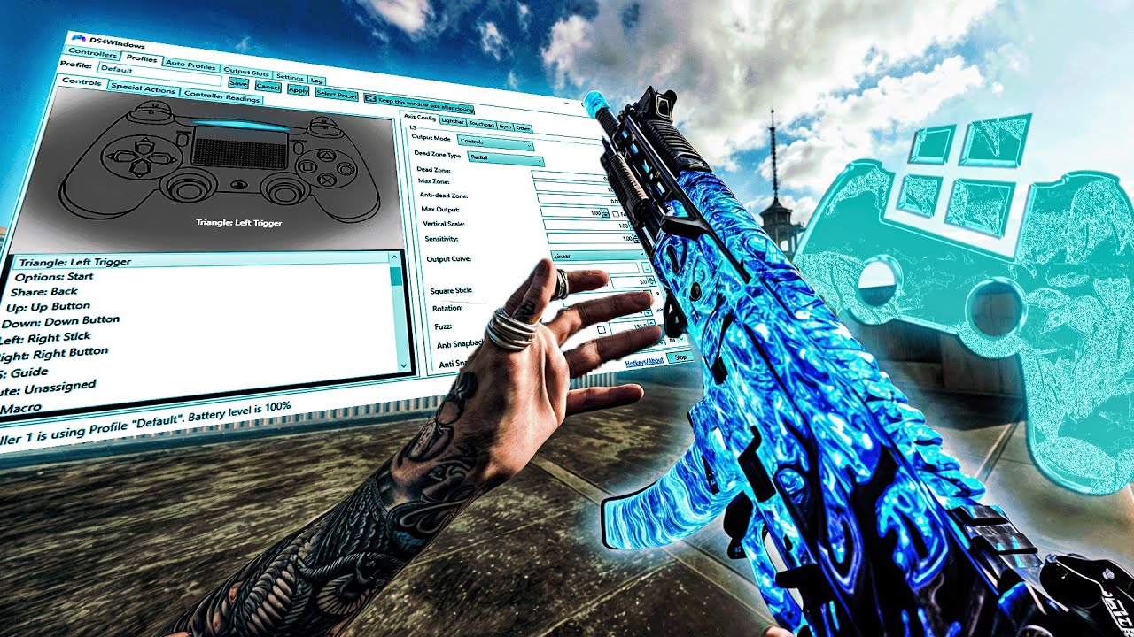SECRET How to Have Max Aim Assist in Warzone 3 On DS4Windows