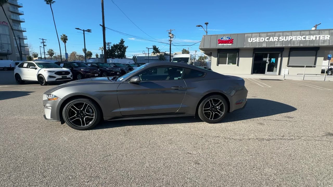 Pre-Owned 2021 Ford Mustang EcoBoost at Sunrise Ford of North Hollywood | North Hollywood, CA