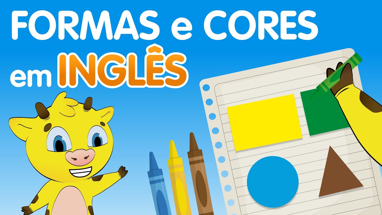 Formas geom&eacute;tricas e Cores em ingl&ecirc;s | Figuras geom&eacute;tricas e Cores em ingl&ecirc;s