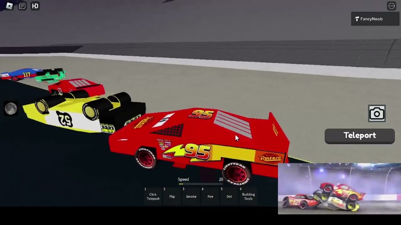 Pixar Cars "Dinoco's All Mine" Big one in Roblox (v2)