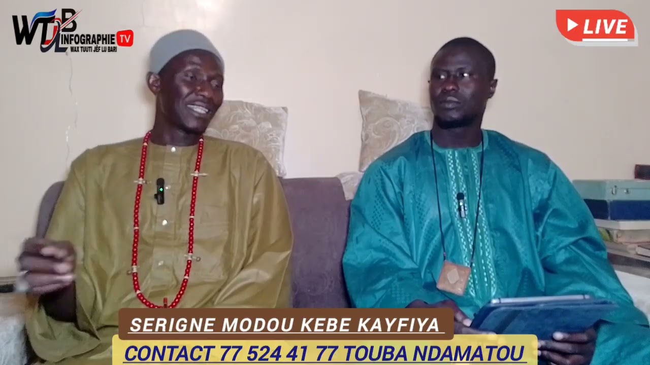 Serigne Modou kebe kayfiya saa yiboul asraar touba ndamatou 