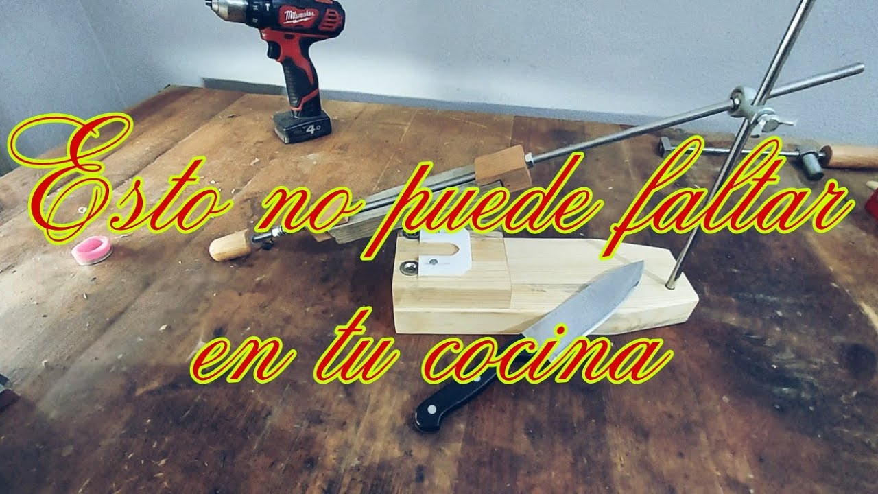 Esto no puede faltar en tu cocina, afila de forma facil