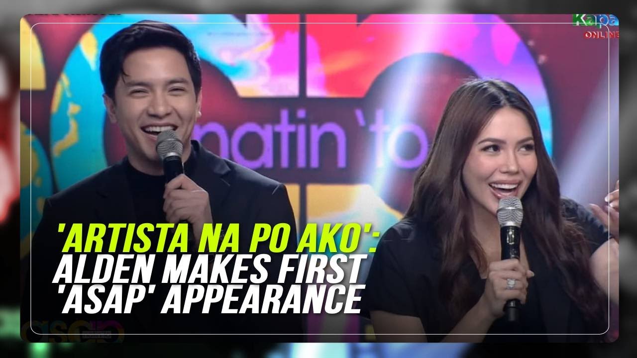 Kapuso star Alden Richards makes first 'ASAP' appearance with Julia Montes | ABS-CBN News