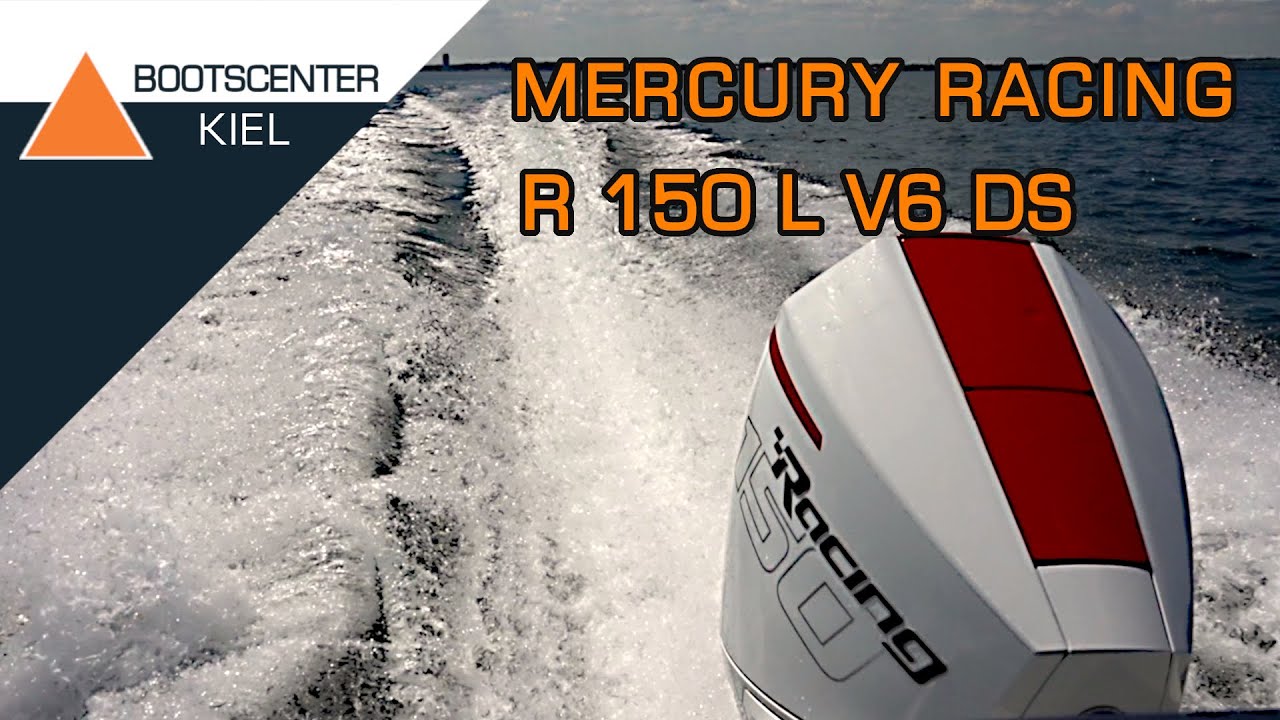 Der Mercury R 150 L V6 DS Racing, Leistung für jedes Sportboot welches pure Kraft verträgt.