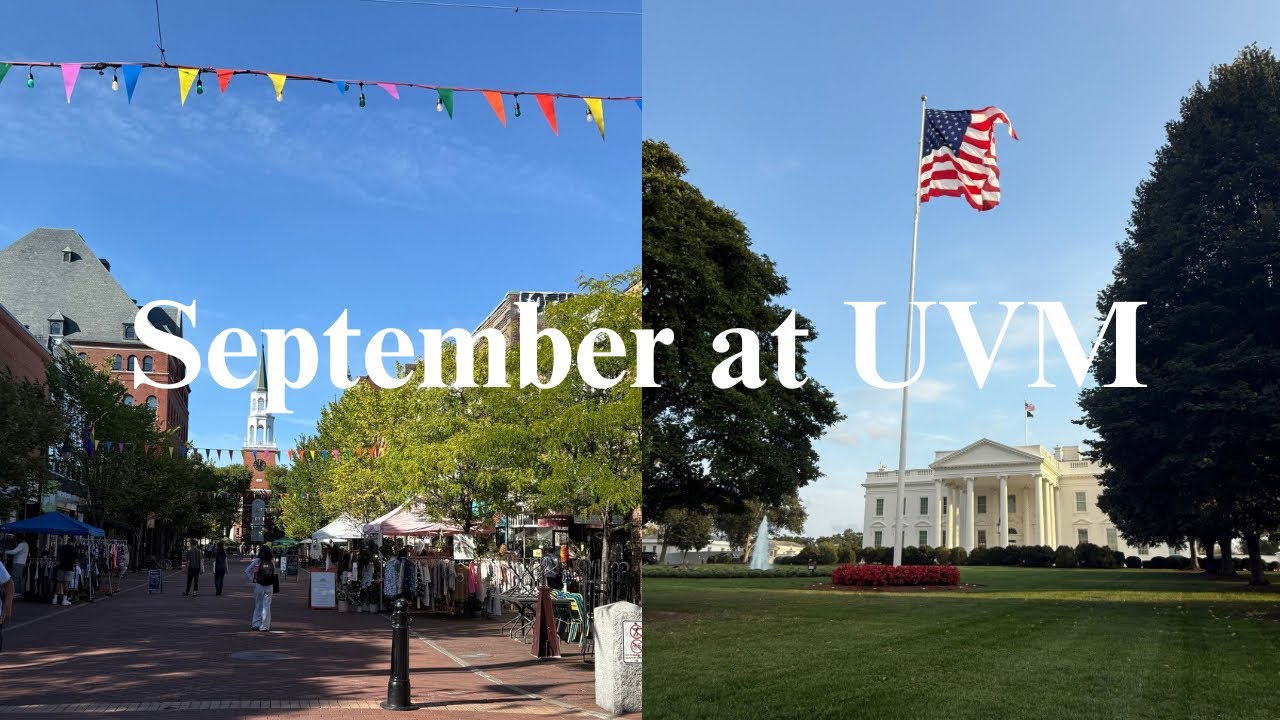 September at UVM! 🍁