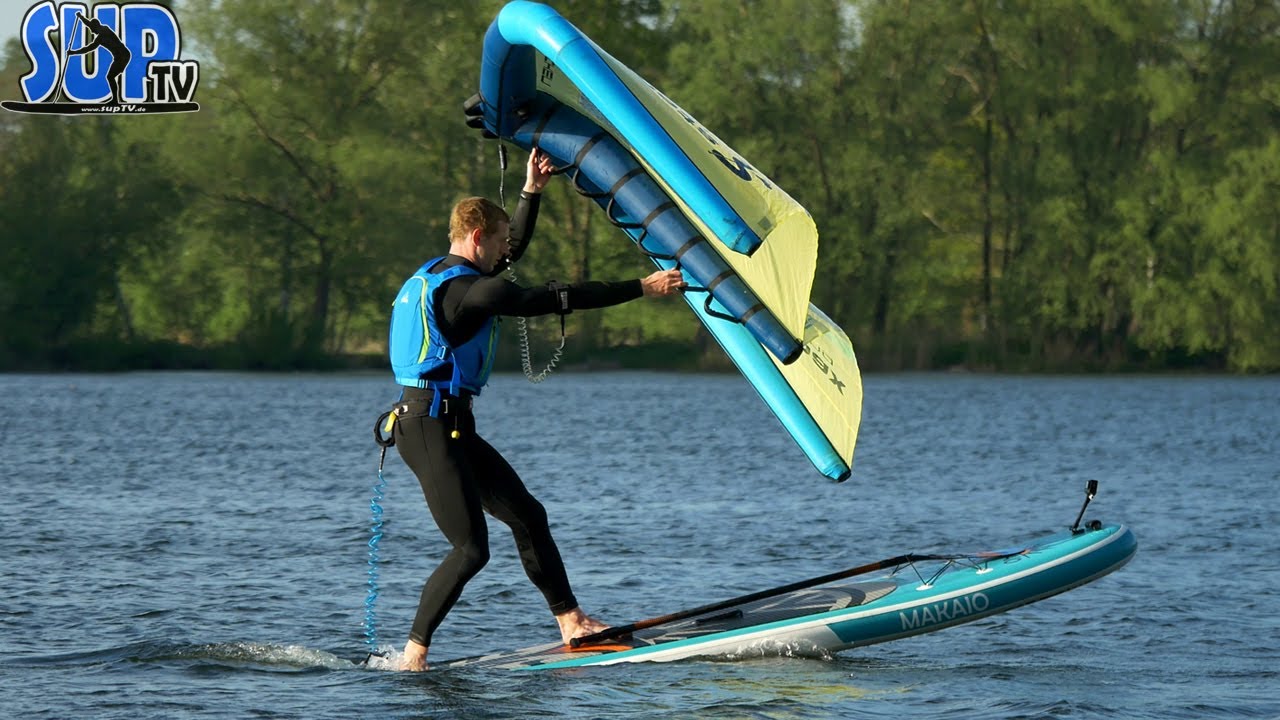 Wingsurfen - DANK EUCH machen wir (kleine) Fortschritte mit dem Wing 💨🏄🏼‍♂️ | Wing SUP | Ep.2