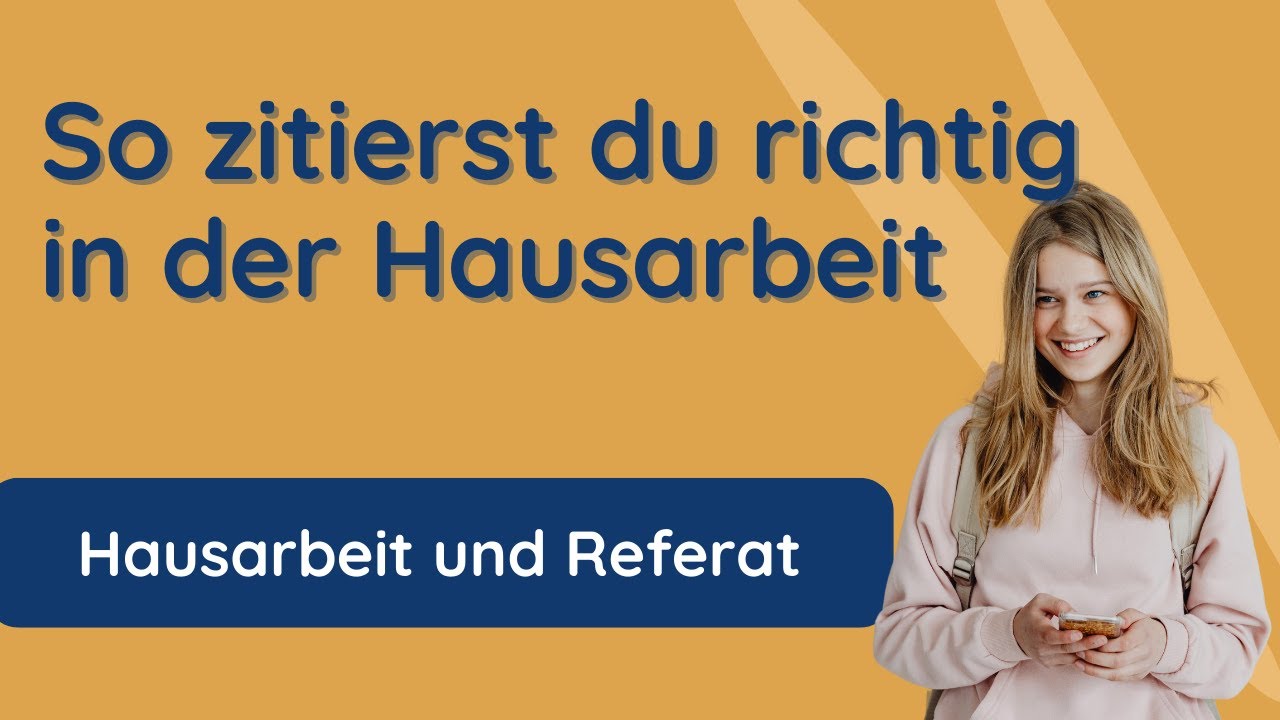 Richtig zitieren ⭐️⭐️⭐️ mit der deutschen Zitierweise