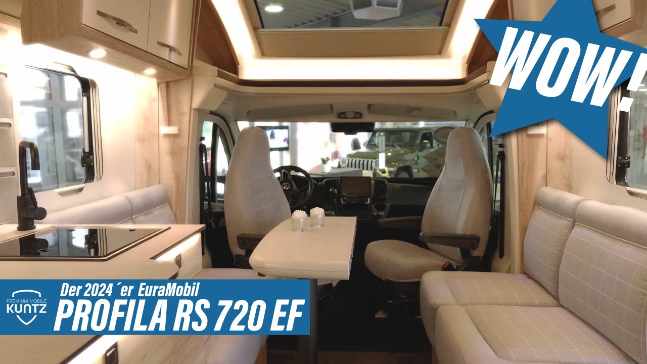 WOW! EuraMobil Profila RS 720 EF - Modell 2024 - Neues Interieur! -Roomtour-