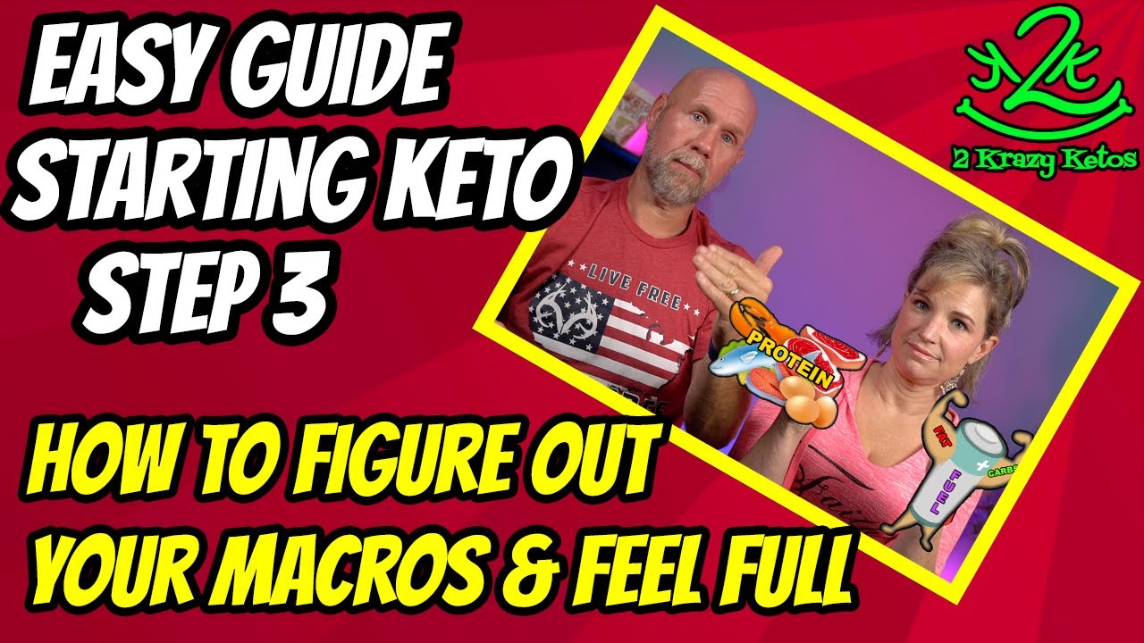 Easy guide to starting keto  Step 3 | How to determine Keto Macros | Protein & Fuel
