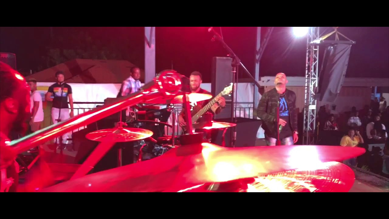 DJ Nicholas & On the Shout Band in Nevis June 1, 2019