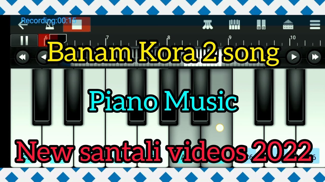 Banam Kora 2 Song Piano Music// New Santali Video 2022// Stephan Tudu Songs// Dinajpur Video