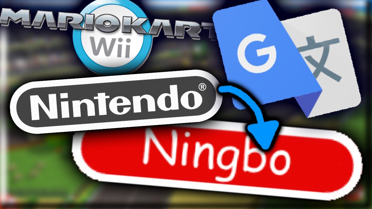 Putting Mario Kart Wii Textures Through Google Translate