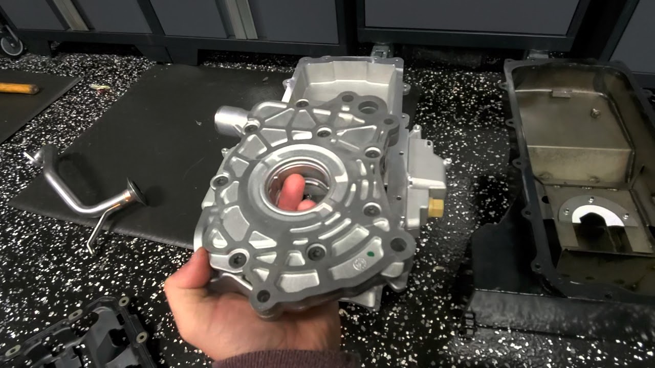 GT500 vs. FP350S oil pan and pickup tube comparison