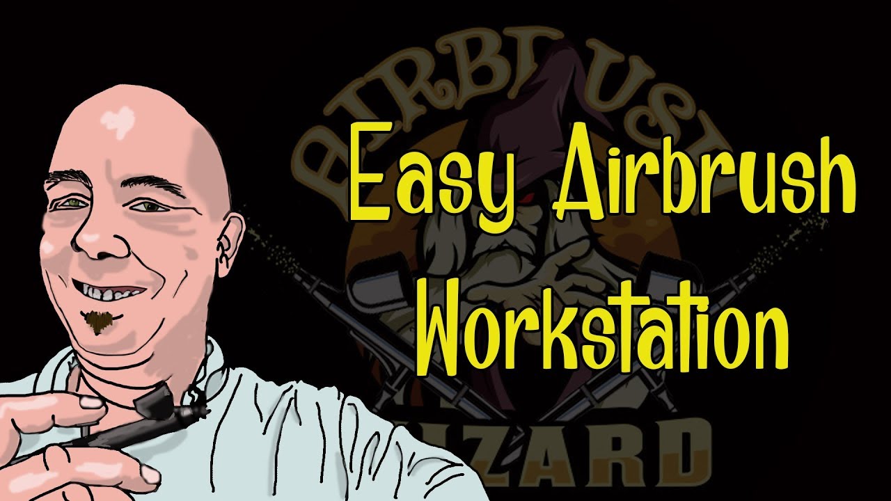 How I Set Up My Airbrush Workstation