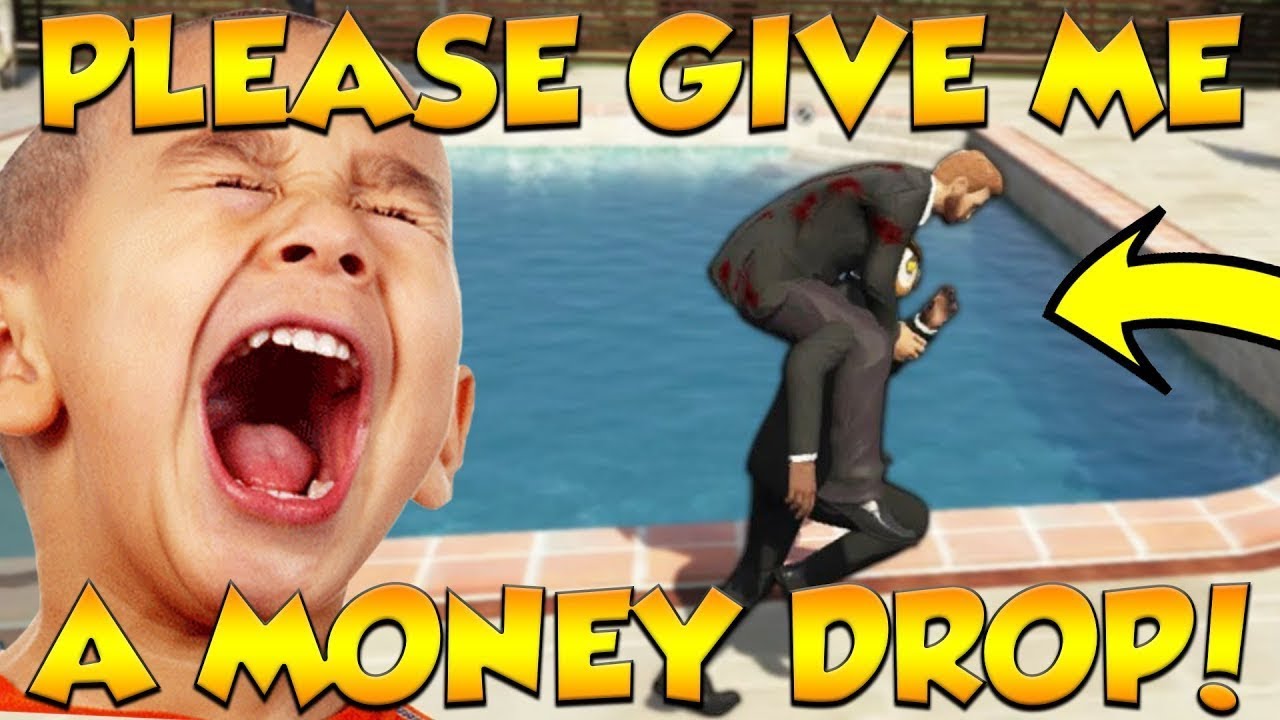 Я скинул деньги игрокам в GTA Online (GTA 5 Mods)