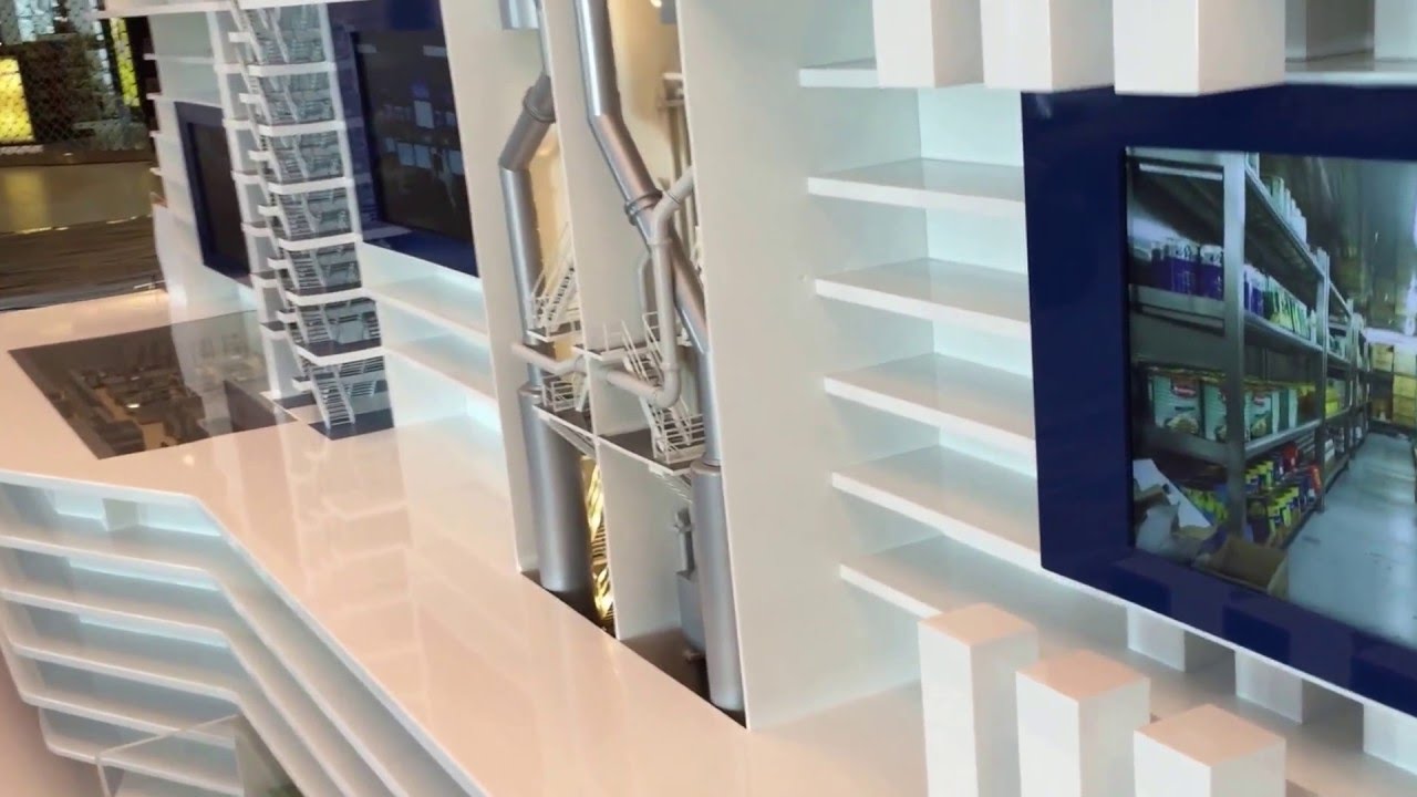 Mein Schiff 4: Waterkant-Bar & Schiffsmodell