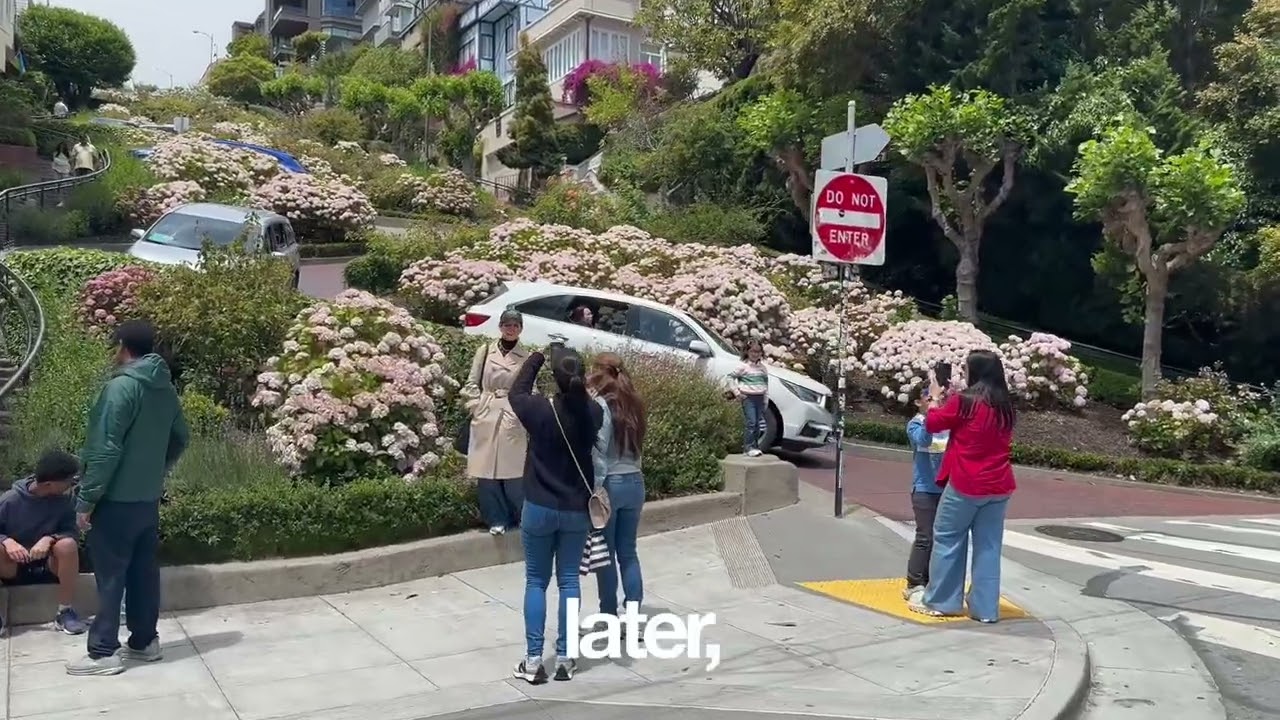 Exploring San Francisco's Iconic Lombard Street on a Self-Drive Tour