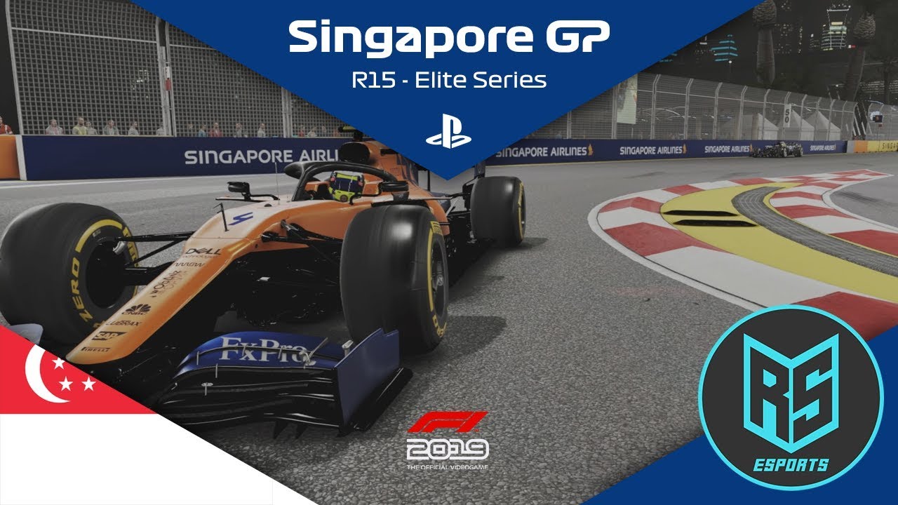 F1 2019 | PS4 Elite Series | S1 | R15: Singapore GP