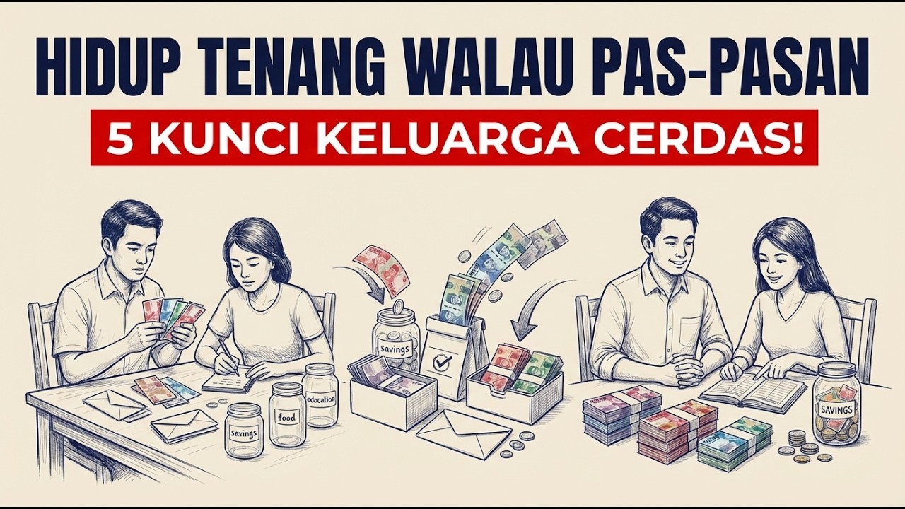 5 STRATEGI CERDAS KELUARGA SEDERHANA HIDUP TENANG MESKI GAJI HARIAN HANYA CUKUP BUAT HIDUP