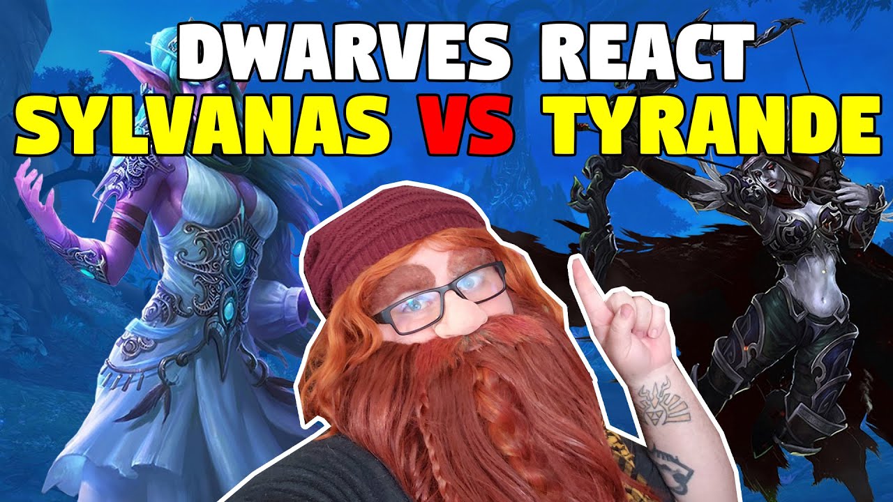 Dwarves React to Sylvanas VS Tyrande Cinematic | 9.1 Chains of Domination