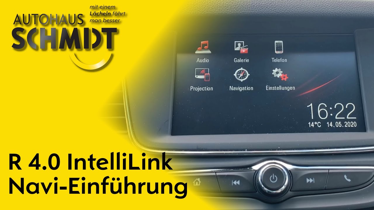 R 4.0 Intellilink - Opel Navi/Radio Einführung und Erklärung
