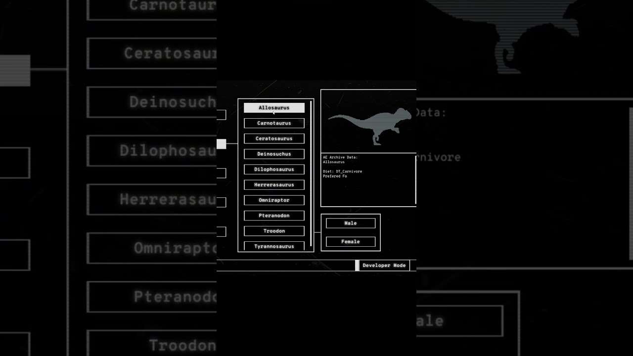 New UI | The Isle Hordetest