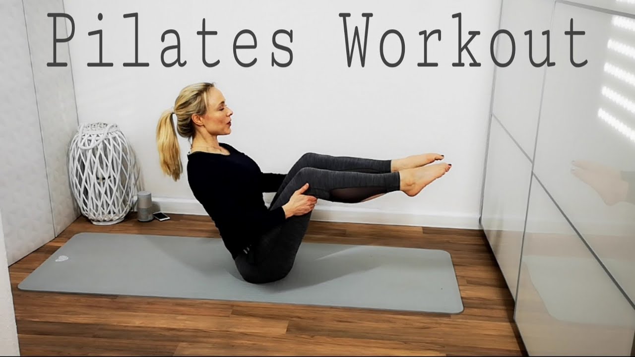 Pilates Workout 40 min  effektives Ganzkörpertraining