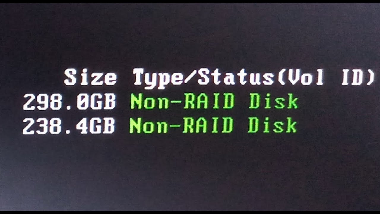 How to remove Non Raid Disk || Non-RAID disk || Raid Volume || Raided || Raid hard drive