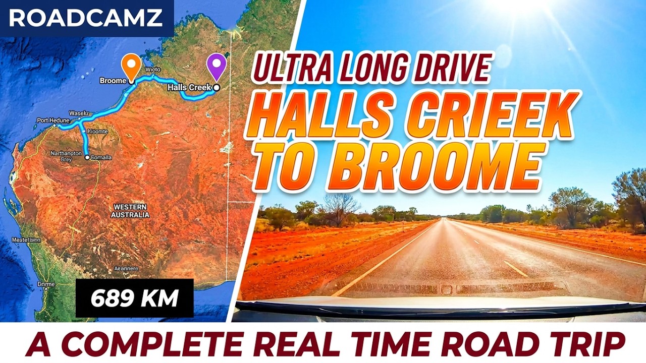 Australia Travel | Halls Creek to Broome 🚗 🇦🇺 | #hallscreek #broome #australiatravel