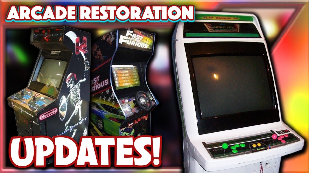 Arcade Cabinet Project Updates - So much to do!!!