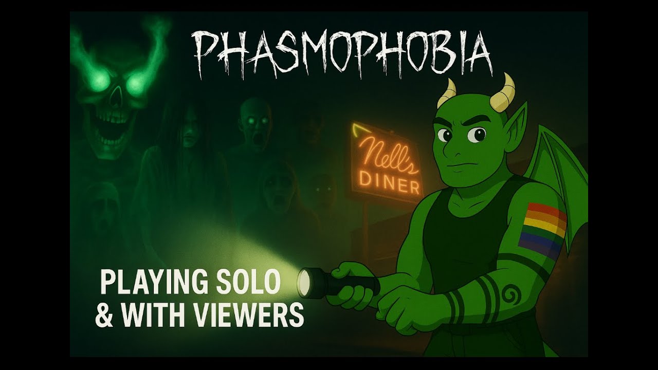 Phasmophobia Horror, paranormal, scary games, FUN! Birthday Month