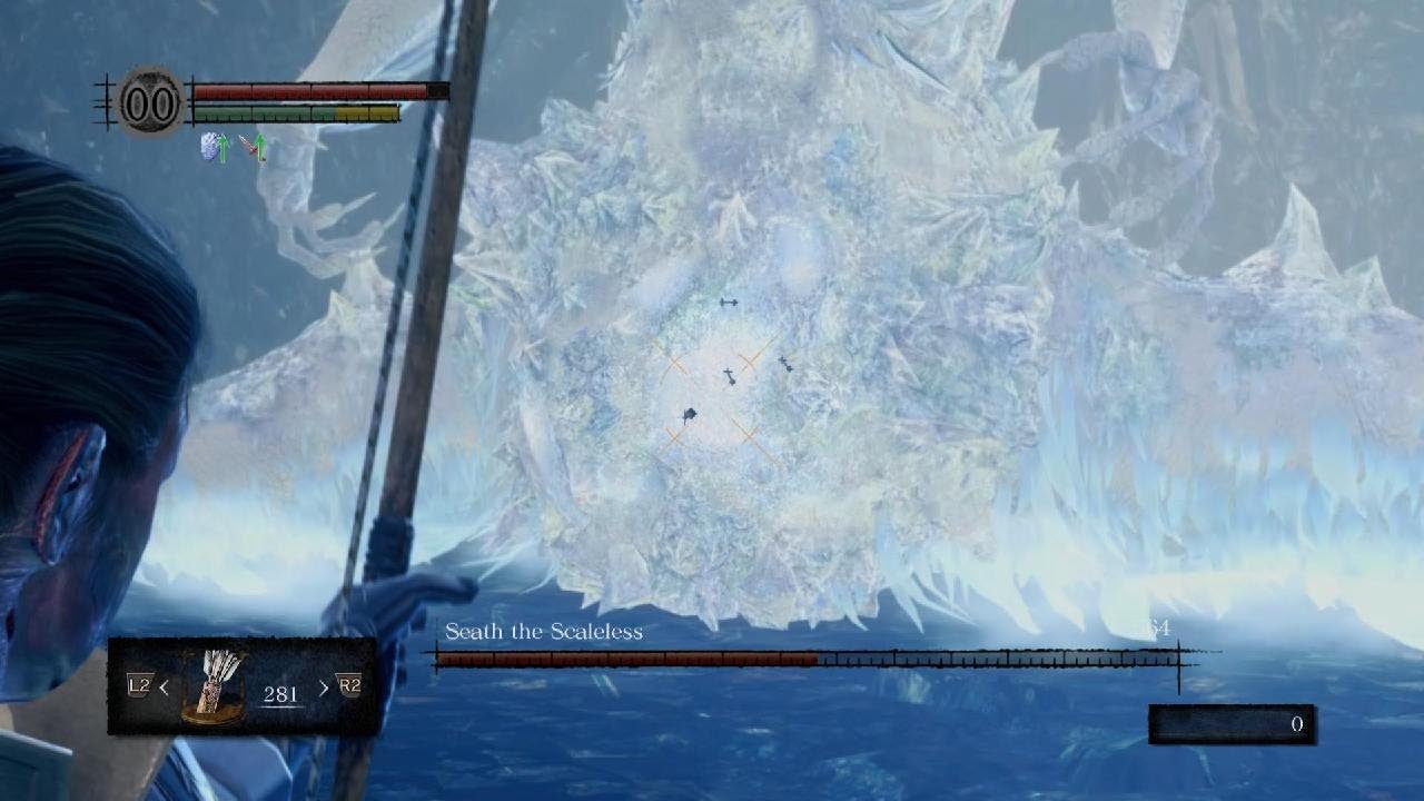 DARK SOULS: Stray Demon vs Longbow +10
