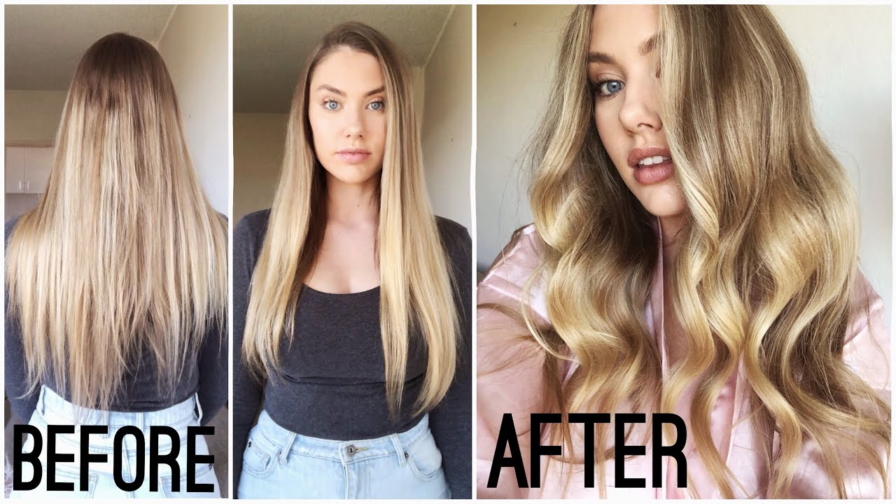 3 MONTH HAIR TRANSFORMATION - How I Grew My Hair