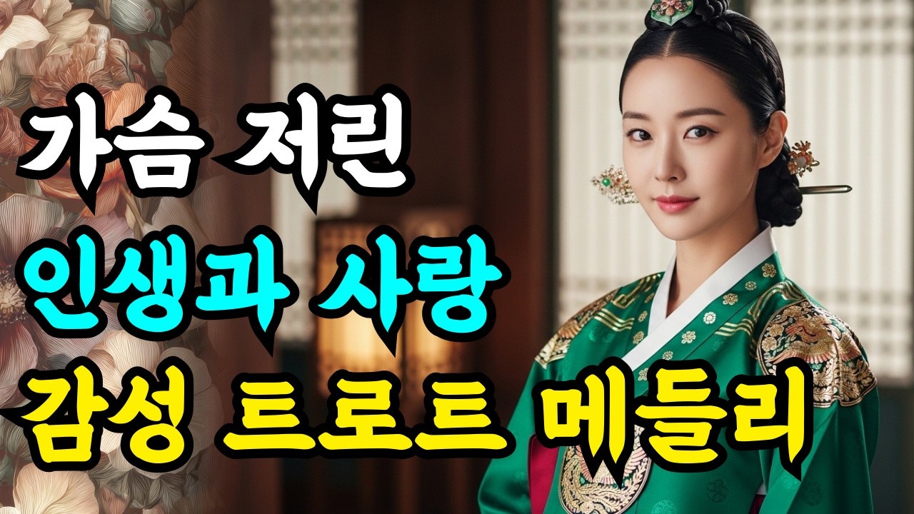 [감성트로트]계속 틀어두어도 너무 좋은 감성 트로트 메들리 #차안에서 듣는 음악 #트로트 메들리#드라이브 음악 강력 추천#한섞인 감성트로트메들리#5060트로트