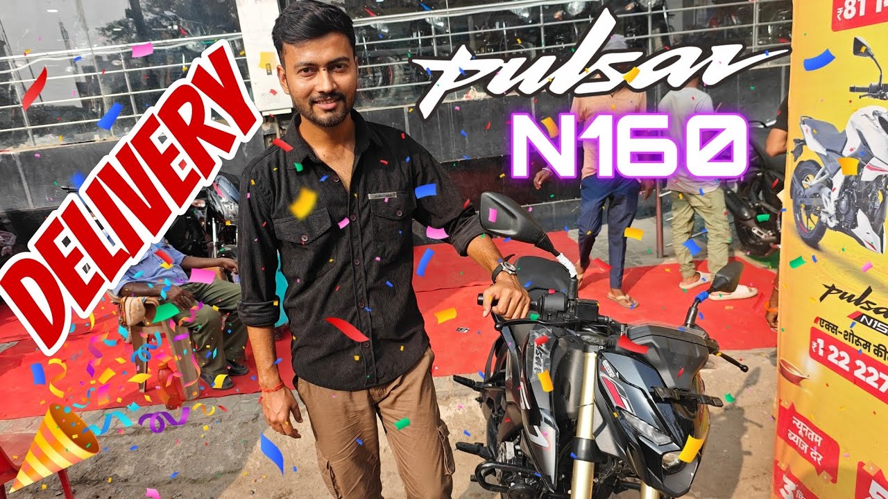 Pulsar N160 | Taking delivery of  best bike under 2 lakh